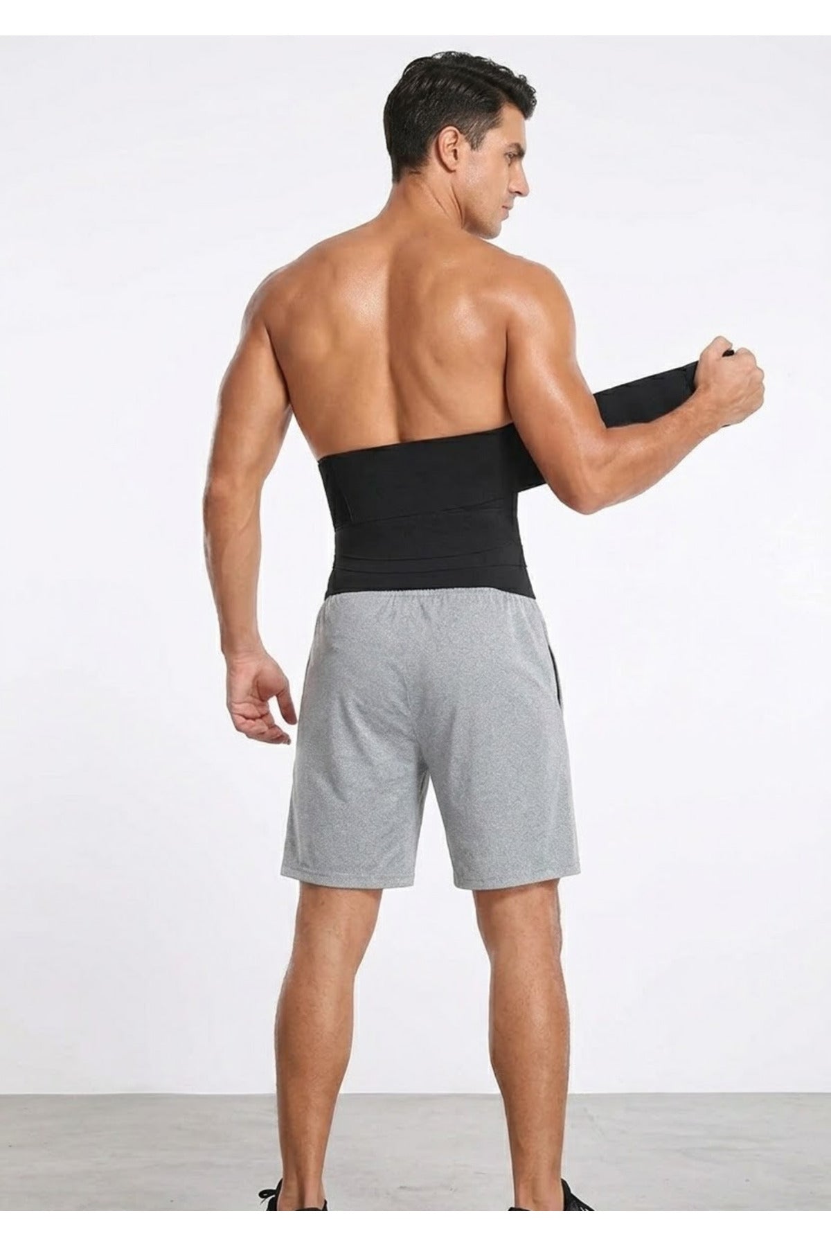 3 Metre Belly Wrap Korse Yüksek Bel Ayarlanabilir Karın ve Bel Toparlayıcı - Spor & Günlük Kullanım
