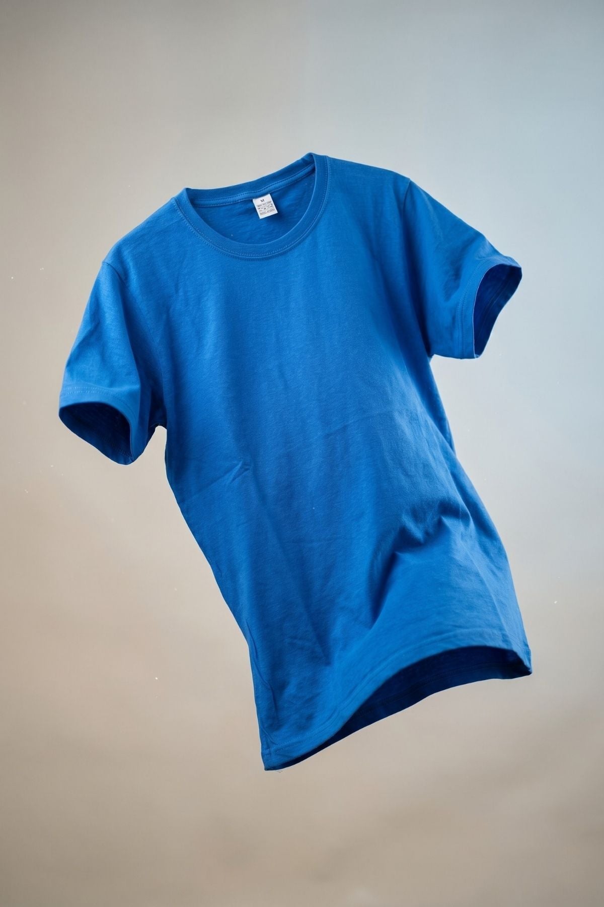 Erkek Bisiklet Yaka Kısa Kollu Basic Tişört Günlük Rahat Esnek Spor T-Shirt Pamuklu Likralı