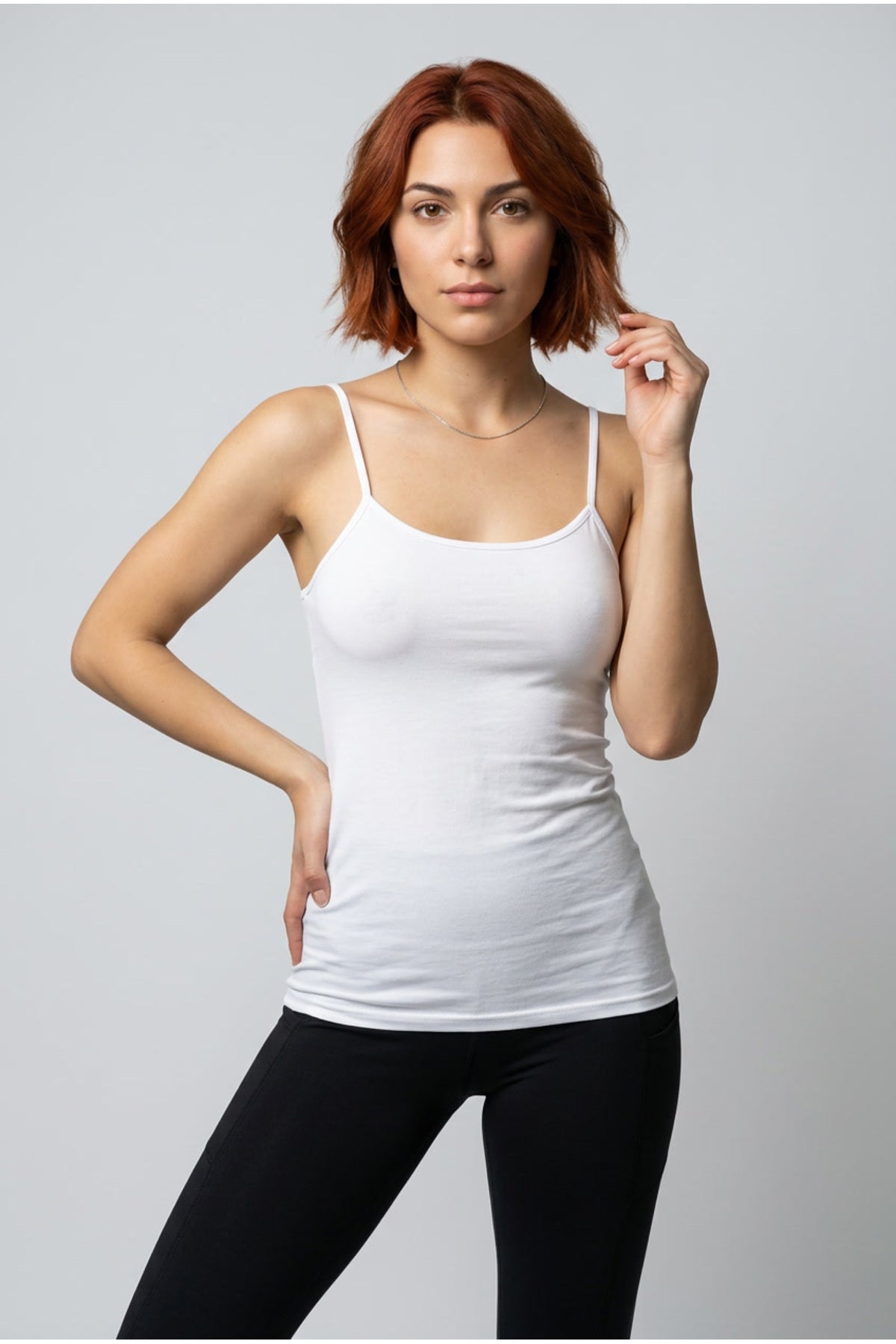 3'lü Avantaj Paketi Kadın %95 Pamuklu Kendinden Sütyenli İp Askılı Atlet Göğüs Pedli Kaplı Toparlayıcı Basic Bralet İç Giyim
